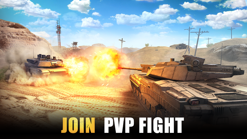 Tank Force: Tank games blitz Mod Screenshot3