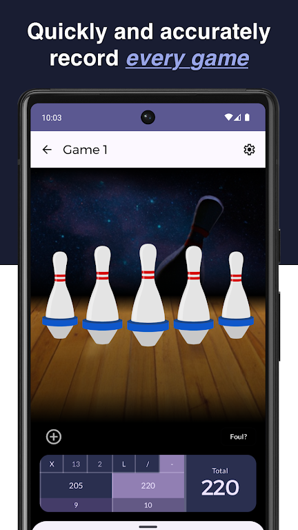 Approach, for 5 Pin Bowling Screenshot1