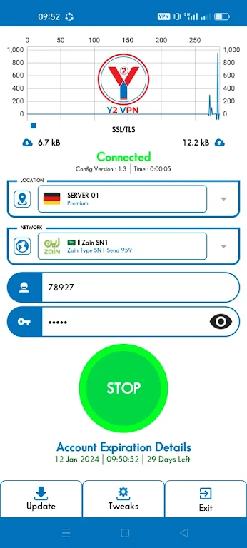 Y2 VPN Screenshot1