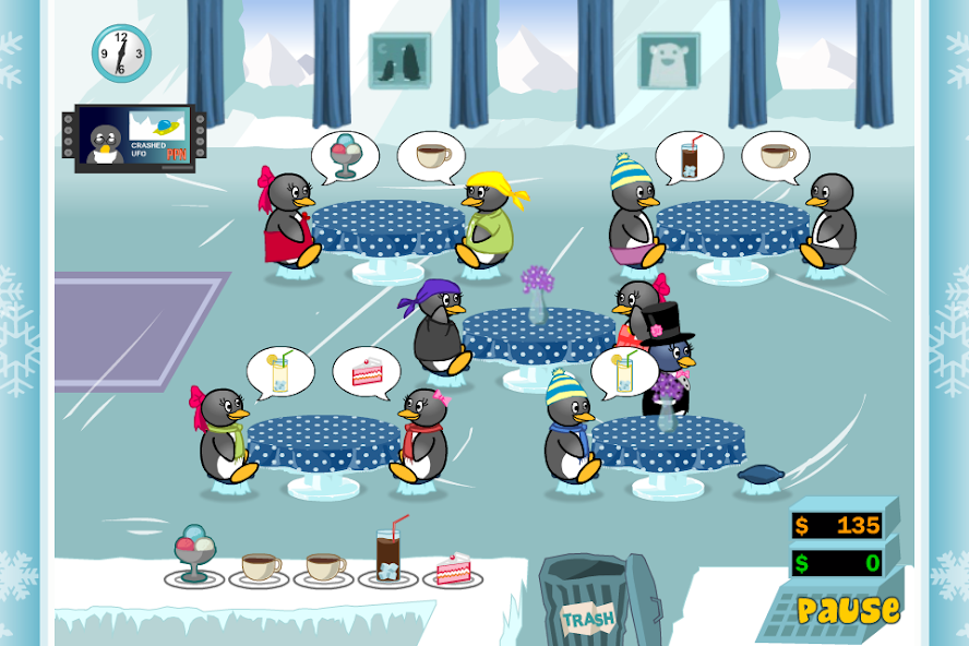 Penguin Diner 2: My Restaurant Mod Screenshot1