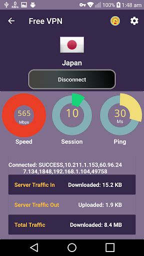 VPN - Unlimited Proxy Screenshot3