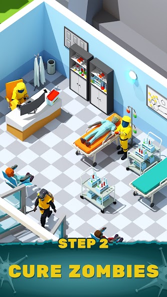 Zombie Hospital - Idle Tycoon Mod Screenshot2