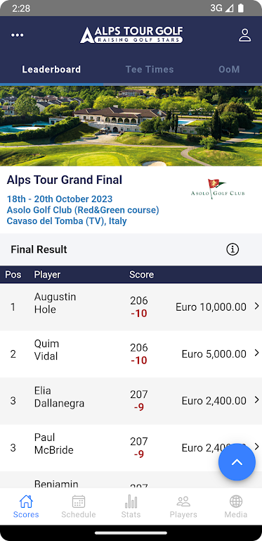 Alps Tour Golf Screenshot1