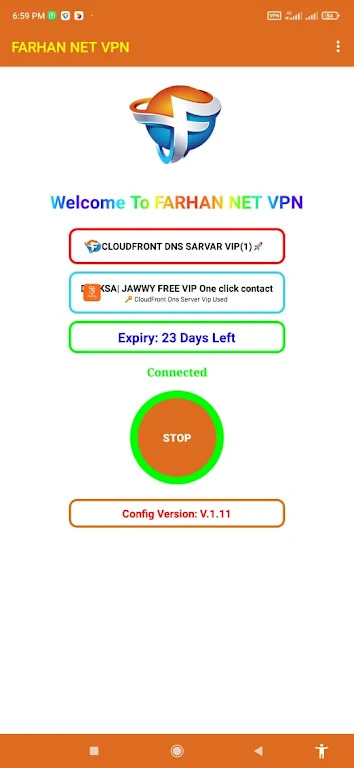 FARHAN NET VPN Screenshot1