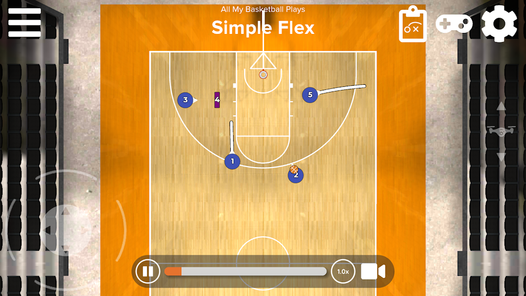 VReps Basketball Playbook Screenshot3