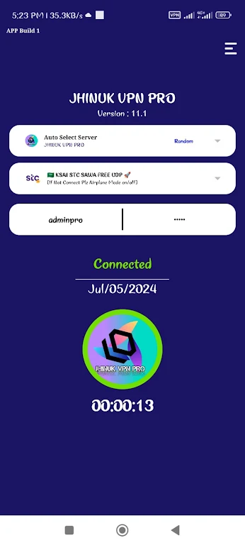 Jhinuk Vpn Pro Screenshot1