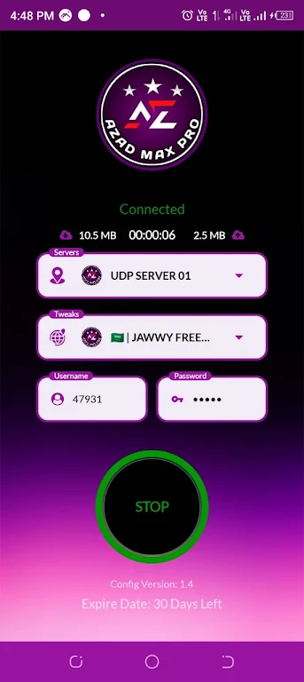 AZAD MAX PRO VPN Screenshot1