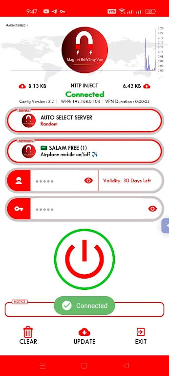 MEGNET BD V2RAY VPN Screenshot3