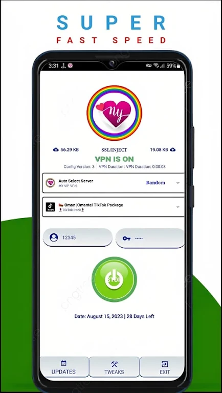 MY VIP VPN Screenshot2