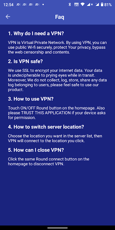 Besti VPN Screenshot3