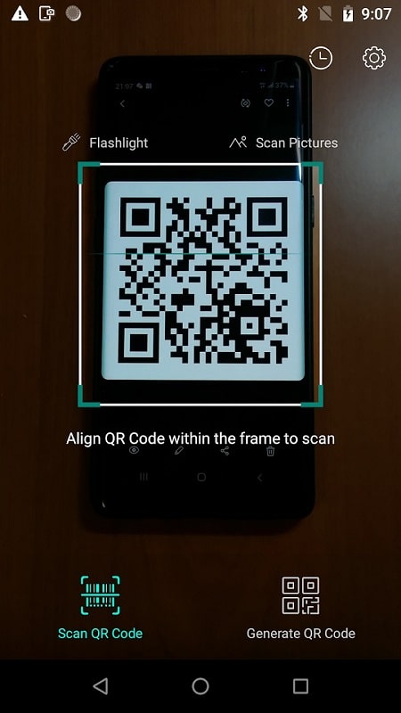 QR Code Reader & Generator Screenshot3