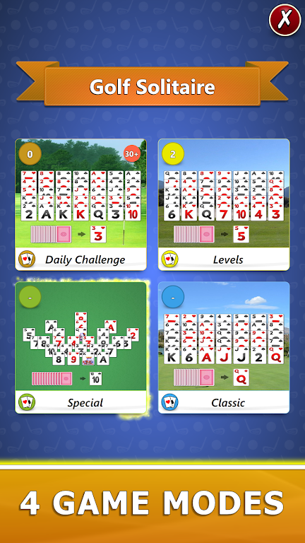 Golf Solitaire - Card Game Screenshot2