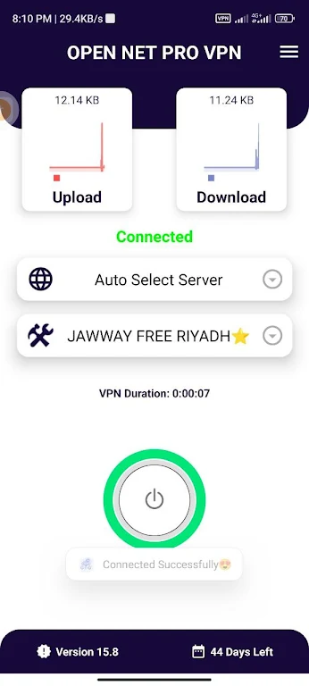 OPEN NET PRO VPN Screenshot1