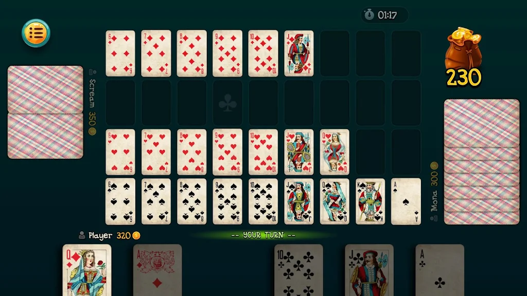 Nine Card Game online offline Screenshot1