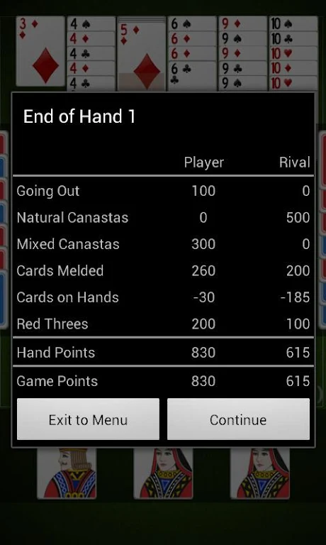 Canasta Card Game by Gazeus Screenshot3