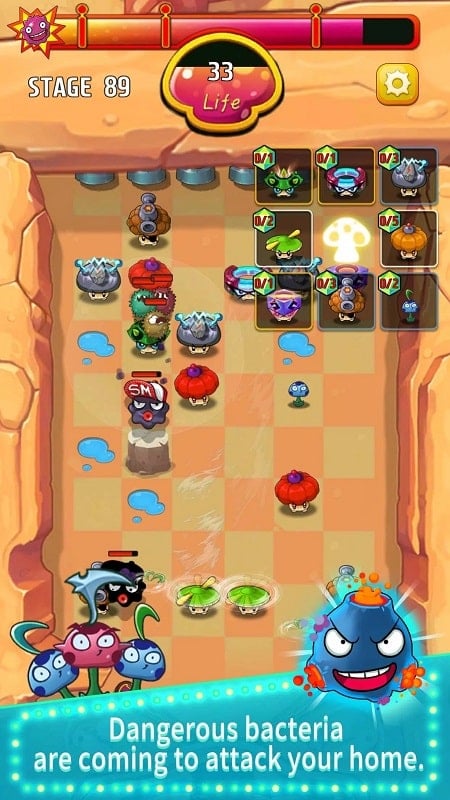 Super Mushroom VS Bacteria Screenshot3