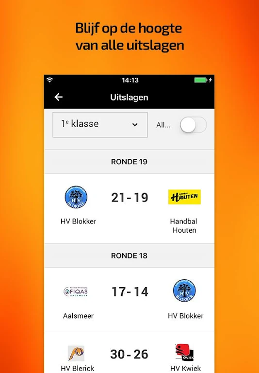 HandbalNL Screenshot1