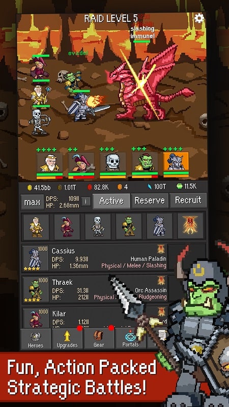 Idle Guardians: Offline Idle RPG Screenshot1