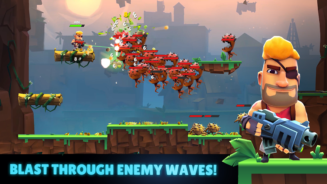 Autogun Heroes: Run and Gun Mod Screenshot3