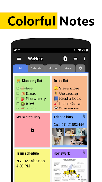 WeNote: Notes Notepad Notebook Mod Screenshot1