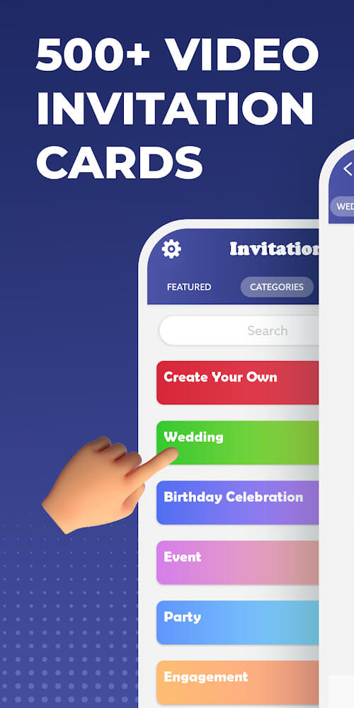 Video Invitation Maker Mod Screenshot1