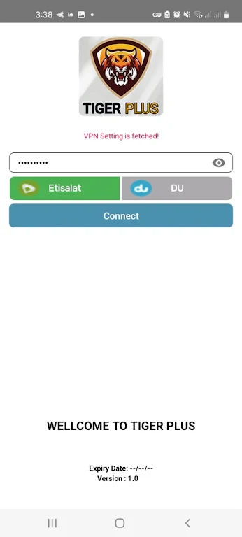 Tiger Plus VPN Screenshot1
