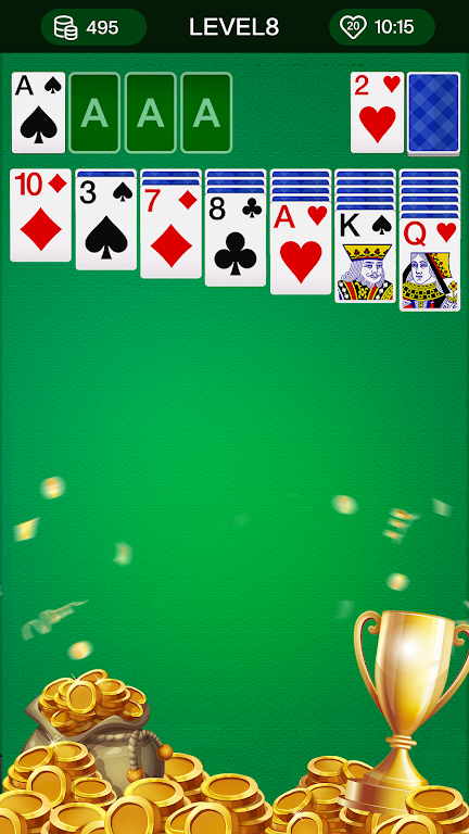 Solitaire Plus - Daily Win Screenshot1