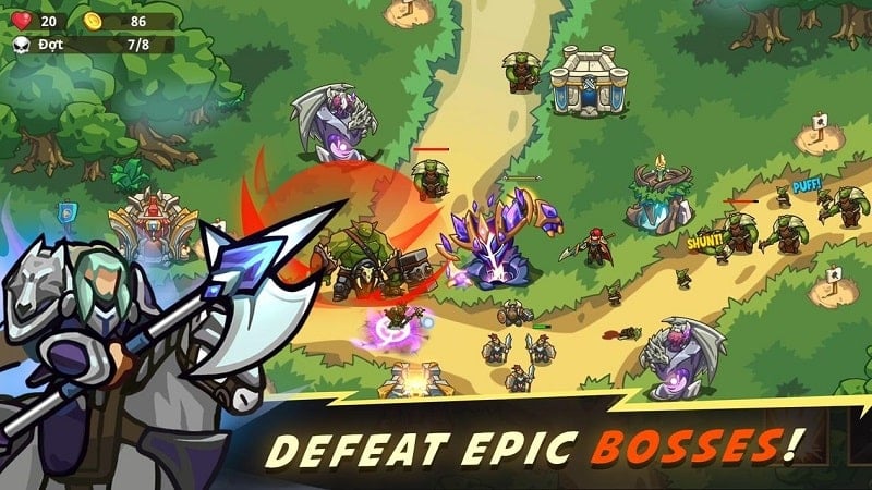 Kingdom War: TD Offline Games Screenshot3