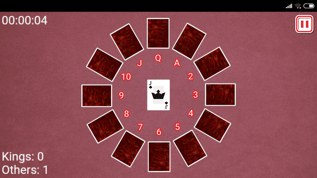 Clock Solitaire Screenshot1