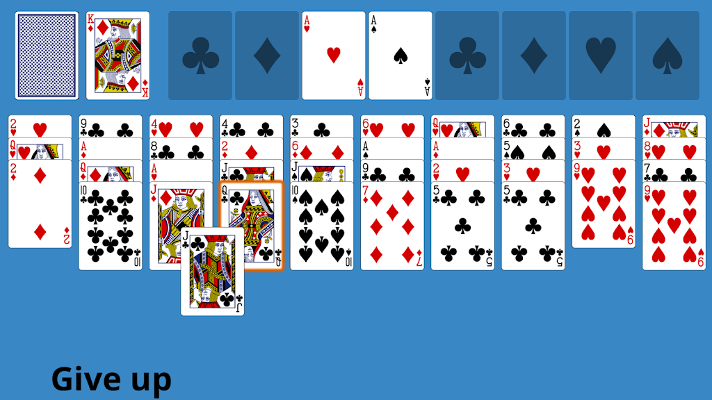 Forty Thieves Solitaire Screenshot2