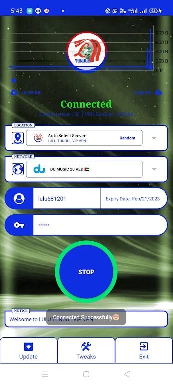 LULU TUNUUL VIP VPN Screenshot3