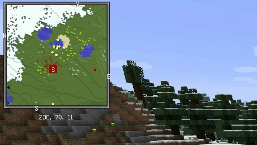 Xaeros Minimap Mod Minecraft Screenshot3