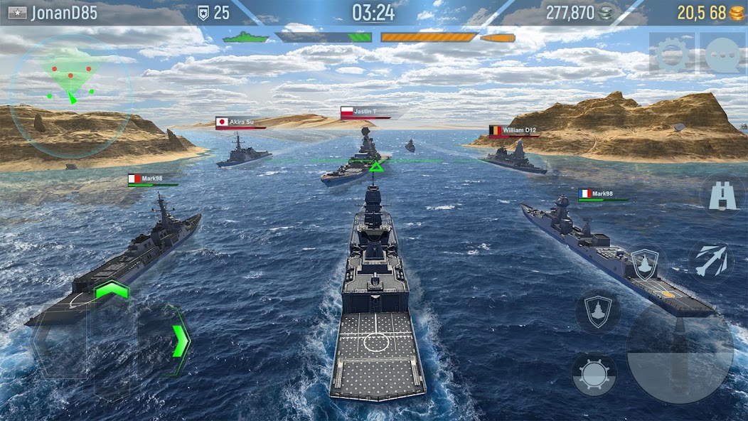 Naval Armada: Battleship Game Mod Screenshot2