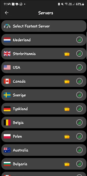 CheapVPN Screenshot1