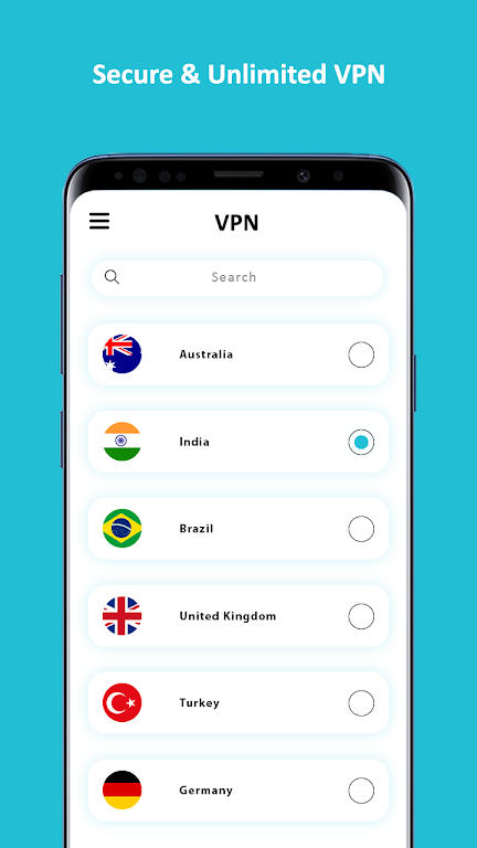 Faster VPN : Unlimited & Safe Screenshot1