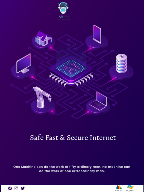 AR VPN - Fast & Safe Internet Screenshot3