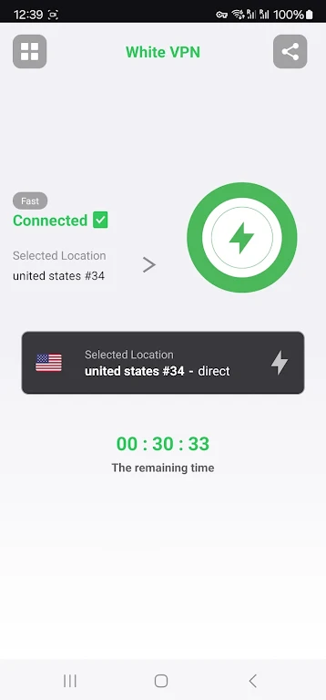 White VPN Screenshot1