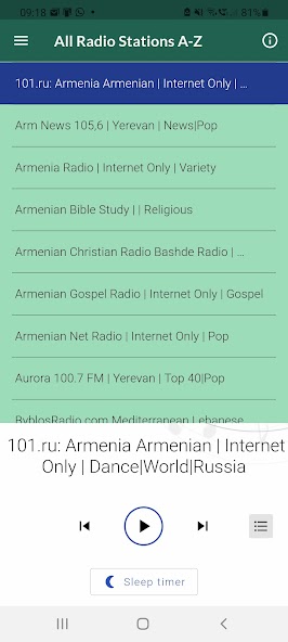 Armenian Radio Music & News Mod Screenshot3