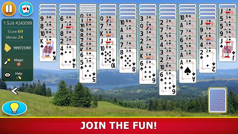 Spider Solitaire Mobile Screenshot2