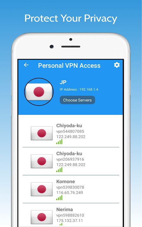 Personal VPN Access Screenshot2