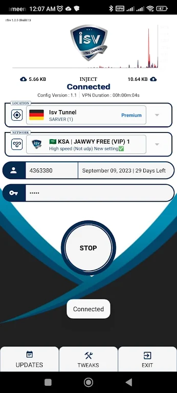 isv Tunnel VPN Screenshot3