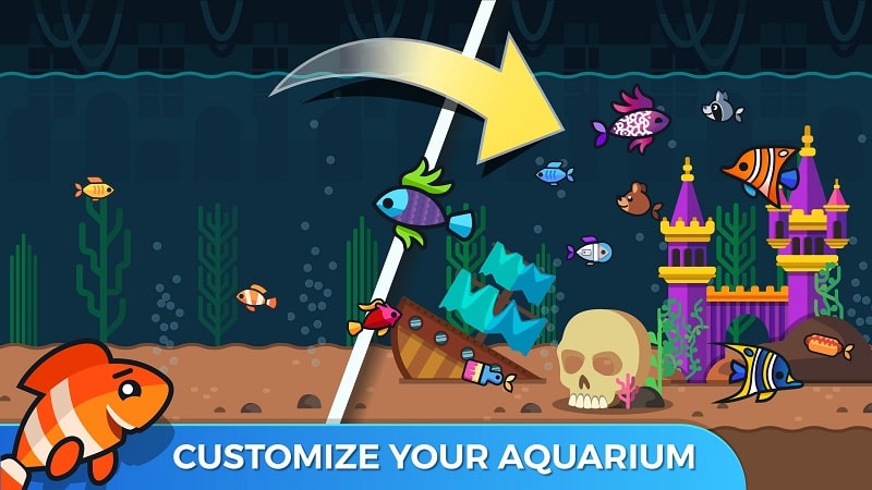 Idle Fish Aquarium Screenshot3