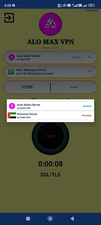 ALO MAX VPN Screenshot2