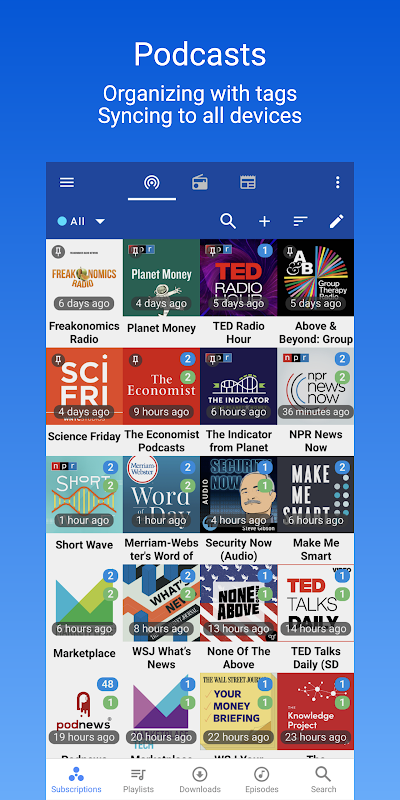 Podcast Republic - Podcast app Mod Screenshot4