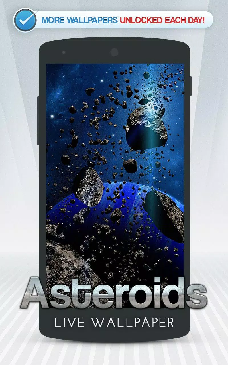 Asteroids Live Wallpaper Mod Screenshot3