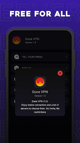 DuneVPN Fast Proxy Client Screenshot1