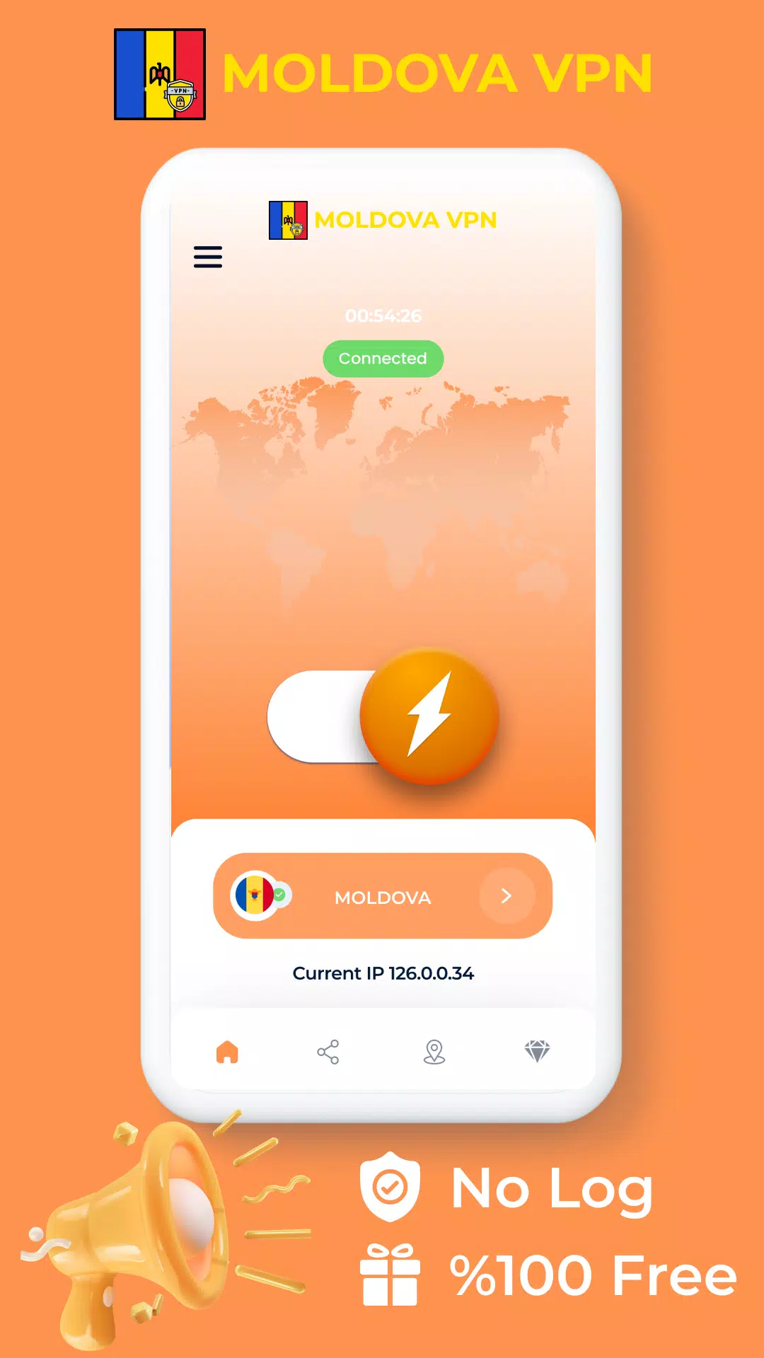 Moldova VPN - Private Proxy Screenshot4