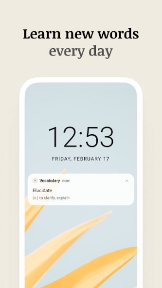 Vocabulary - Learn words daily Mod Screenshot1