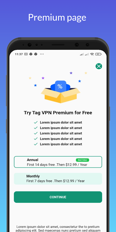 Tag Vpn Proxy Unlimited Screenshot2