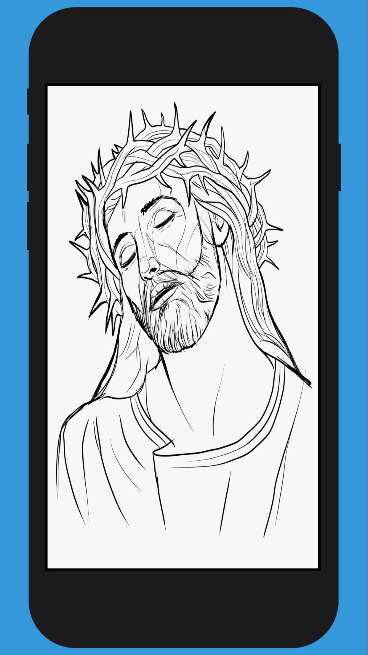 How to Draw Jesus Christ Step by Step Screenshot1